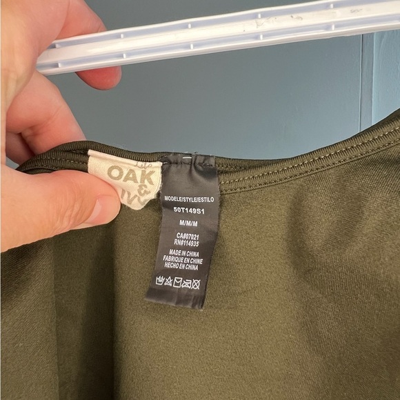 Aritzia Olive Green Bodysuit - Picture 3 of 3